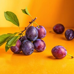 Vibrant Plum Artwork