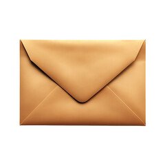 envelope Advertisement isolated on white background full depth of field 