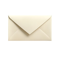 envelope Advertisement isolated on white background full depth of field 