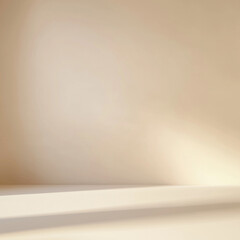 Soft Neutral Light Background with Smooth Gradient and Gentle Glow for Minimalist Designs, Product Photography, and Branding Visuals