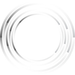 Fototapeta premium Circular swirl lines