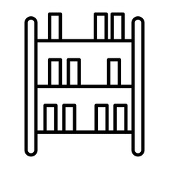 Bookshelf Icon