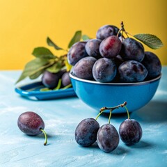 Plum Delight Abstract Artwork