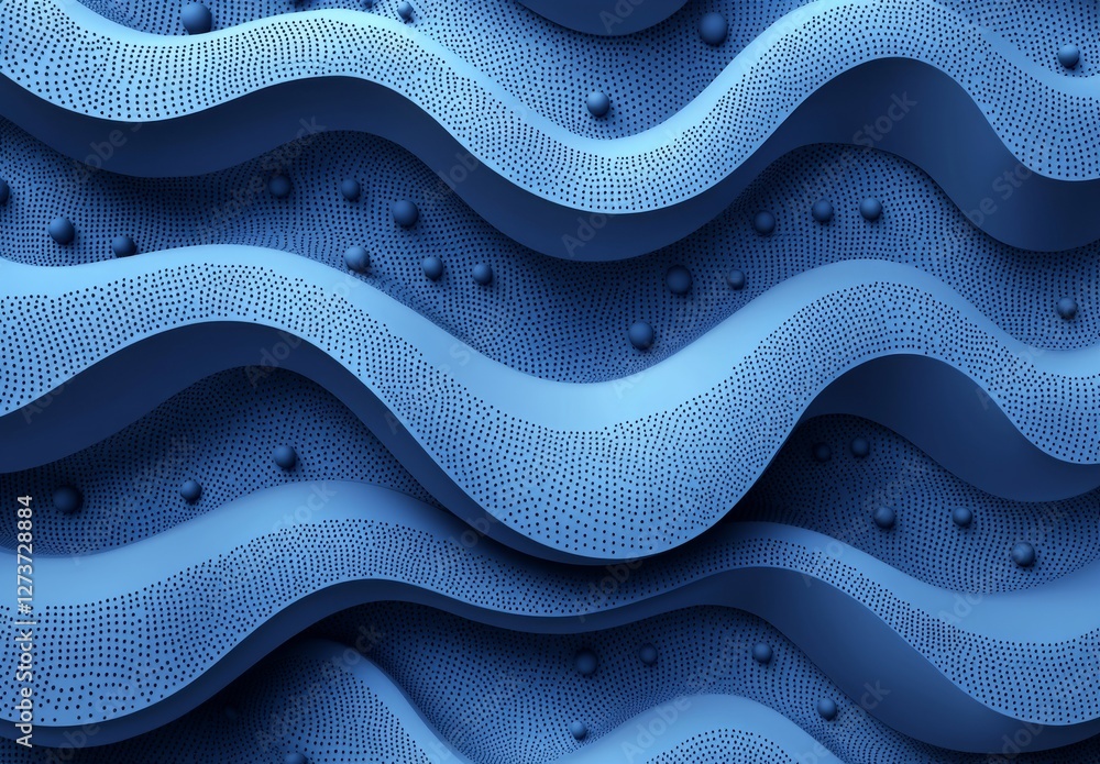 Aufkleber the image depicts a 3d abstract background consisting of an abstract background with lines and a blu