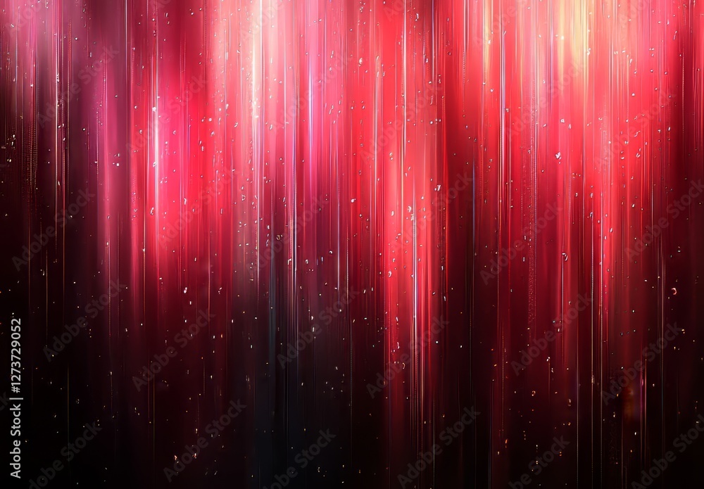 Poster the gradient of abstract red and black in a light pattern is complemented by a metal texture and sof