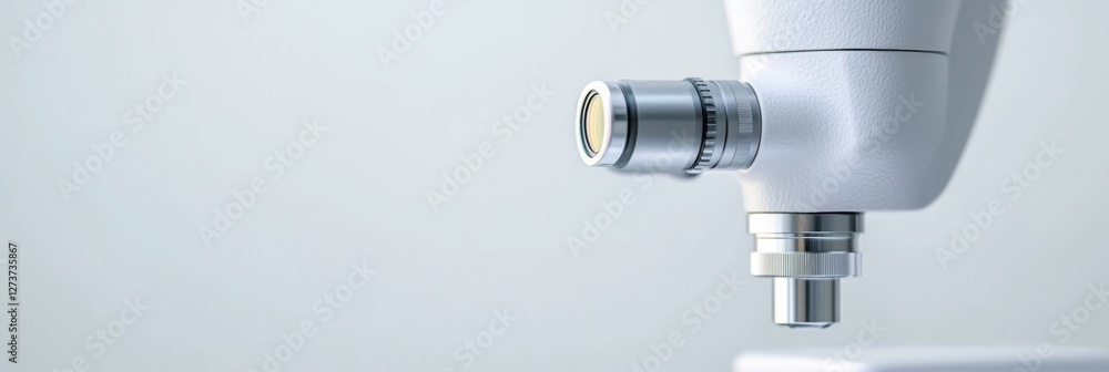 Aufkleber Sleek Laboratory Microscope Minimalist Design and Precision Engineering - Cutting-Edge Medical Diagnostics and Clinical Research Content for Modern Healthcare Solutions