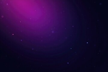 Naklejka premium Softly glowing light violet hue blending into darkness on a grainy black background, gradient, void, abstract_pattern