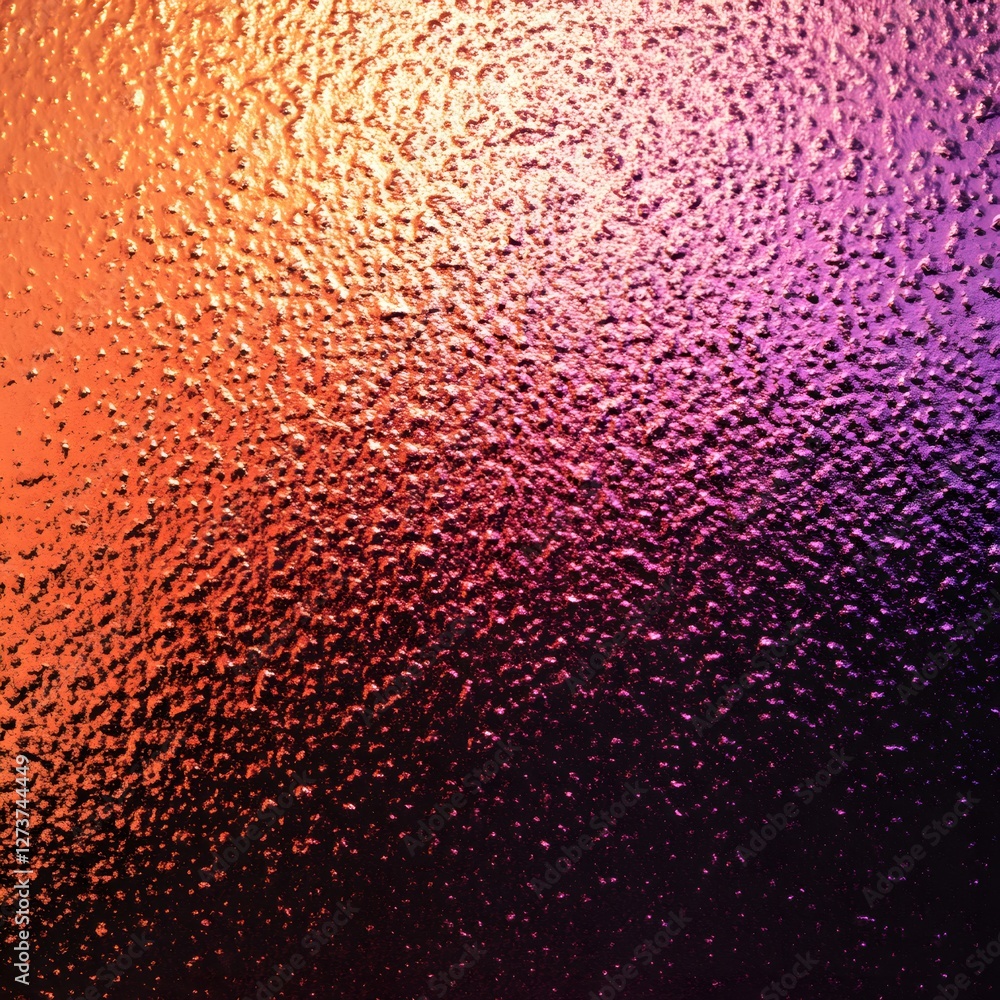 Aufkleber abstract texture with gradient color transition from orange to purple for creative design