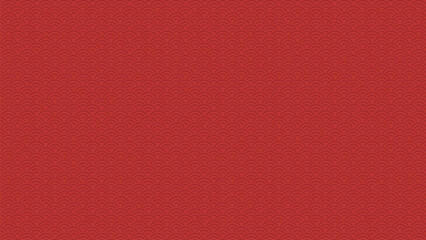 Red chinese background waves patterns of vector template