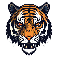 Tiger head tiger illustration animal vector