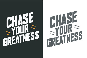 Motivational trending simple graffiti text based eye catchy fashion creativ design on black white t- shirt, vector, illustrator