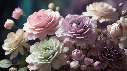Detailed View of Ornamental Oregano Blooms
