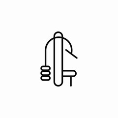 gym bag icon sign vector