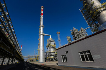 Shymkent Oil Refinery, PetroKazakhstan Oil Products LLP, one of the three leading oil refineries in Kazakhstan.