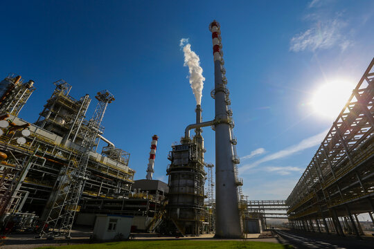 Shymkent Oil Refinery, PetroKazakhstan Oil Products LLP, one of the three leading oil refineries in Kazakhstan.