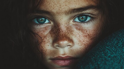 A young girl and an elderly woman are shown facing opposite directions, emphasizing the contrast between youth and age, experience and inexperience, and the cyclical nature of life