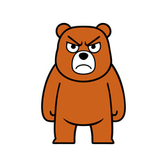 angry bear