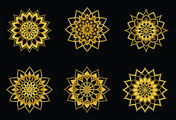 Luxury mandala bundle set. 