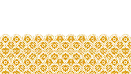 Background Chinese seamless flower pattern vector.