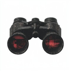 Binoculars of high quality, featuring a textured grip and clear lenses