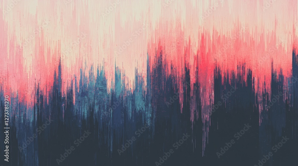 Poster a collection of interconnected hexagons featuring subtle gradient effects forms a deeply immersive a