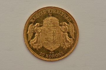 Haus Habsburg. Franz Joseph I. 1848-1916. 10 Kronen 1911 KB, Kremnitz. Herinek 411, 