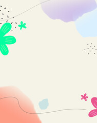 봄 이벤트 배경