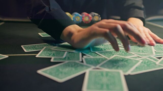 Game poker casino place chips cards table life Vegas roulette jack play money