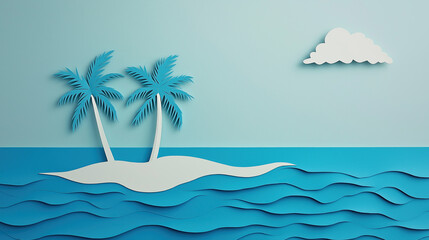 Obraz premium Paper Paradise 