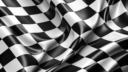 Wavy Checker Flag Pattern , motif, design,  motif, design