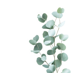 Fototapeta premium flowers and leaves in pictures illustrator2D