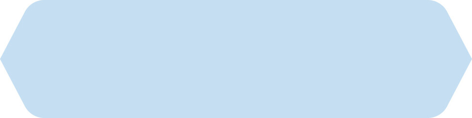 Pastel Blue Ribbon Banner