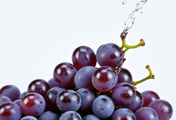 Fototapeta premium Grape Still Life Fruit Macro Close-up Fresh Delicious Full of Water