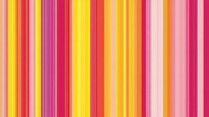 Obraz premium Abstract background with vertical stripes in shades of pink, orange, and yellow.