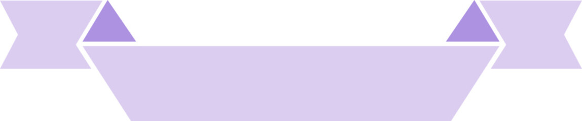 Soft Purple Pastel Ribbon