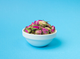 Dry Rose Buds, Roses Petals for Pink Flower Tea, Dried Persian Rosebuds, Rose Buds Textured Flowers