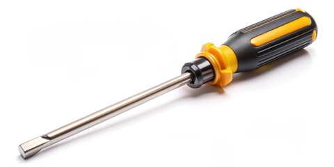 Screwdriver on White Background