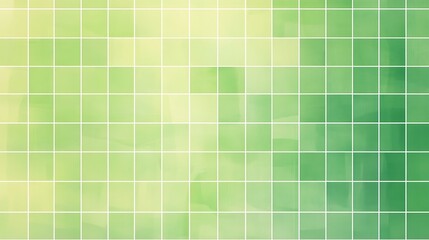 Abstract Green Tile Pattern Background Design
