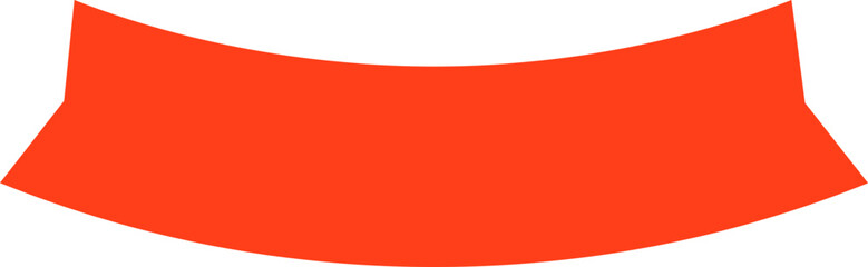 Obraz premium Red Ribbon Banner