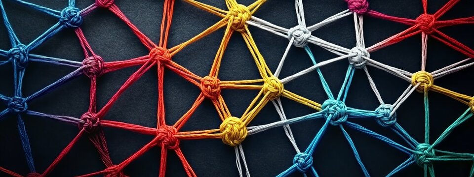 Team rope diverse strength connect partnership together teamwork unity communicate support.
