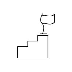 Growth and Success Line Icons Set Collection | Business Development, Achievement, Financial Growth, Career Progress, Strategic Planning, Leadership, Performance Metrics, Goal Setting,