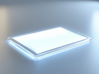 blue transparent box