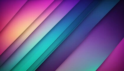 Fototapeta premium Gradient Layers Interplay, An Abstract Cascade of Colorful Light and Shadow