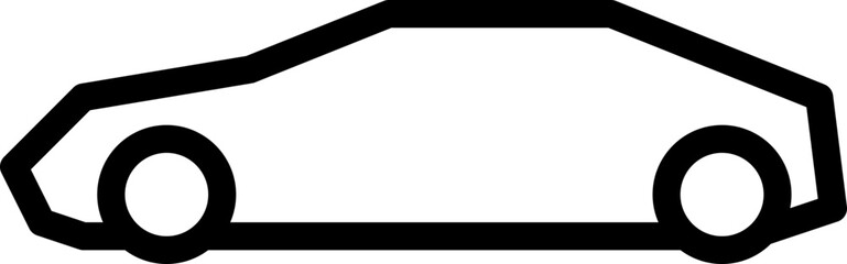 Obraz premium super car icon