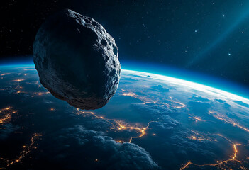 El asteroide 2024 YR4 se dirige hacia la tierra.