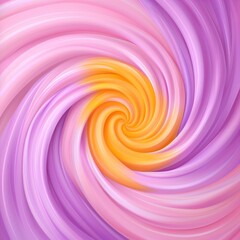 Obraz premium Vibrant Swirling Colors with Gradients of Pink, Purple, and Yellow in Abstract Design