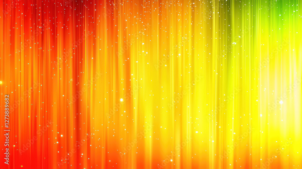 Aufkleber vibrant gradient background with colorful vertical lines and sparkles