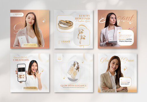 Jewelry Brand Social Media Post