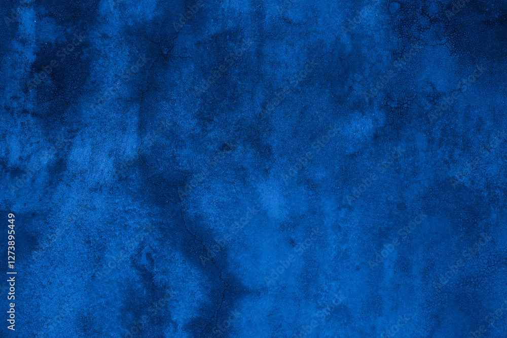 Poster old wall pattern texture cement blue dark abstract blue color design are light with black gradient b