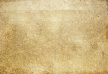 Damaged grunge old paper texture for background design.
